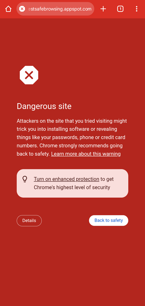 Google Safe Browsing